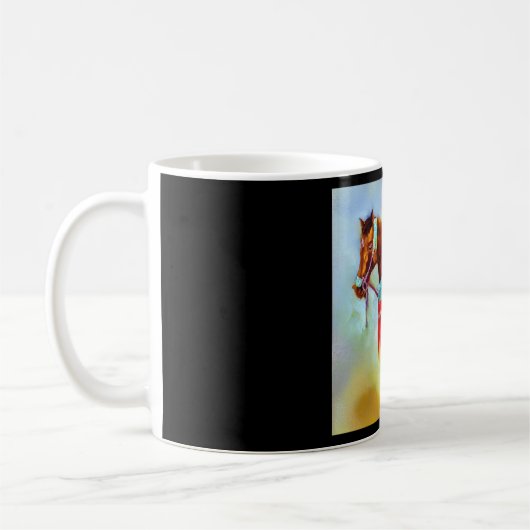 Pferdejahr 5 kaffeetasse (Links)