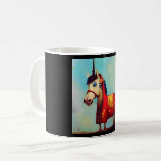 Pferdejahr 7 kaffeetasse (Vorderseite Links)