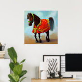 Pferdejahr 9 poster (Heimbüro)