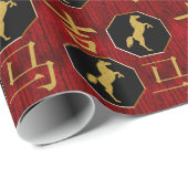 Pferdejahr - WP Geschenkpapier (Rolleneckpunkt)