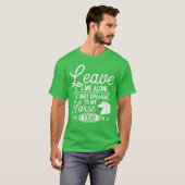Pferdejunge Redewendungen T-Shirt (Vorne ganz)