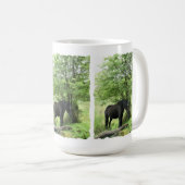 PFERDEKAFFEE-TASSE KAFFEETASSE (VorderseiteRechts)