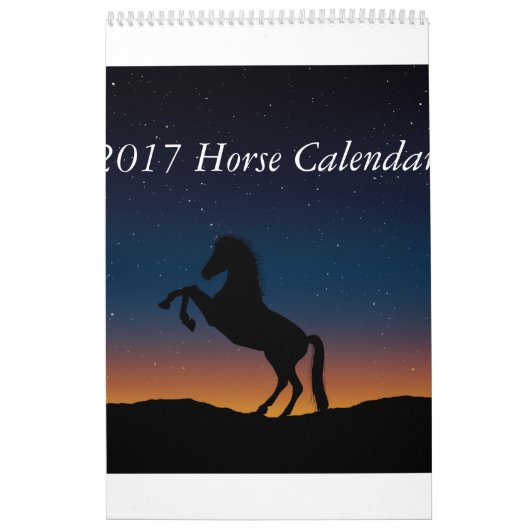 Pferdekalender 2017 kalender (Titelbild)
