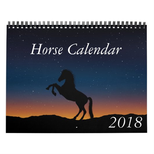 Pferdekalender 2018 kalender (Titelbild)