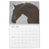 Pferdekalender des Entwurfs-#1 Kalender (Mär 2027)