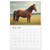 Pferdekalender, Jahr des Pferdes Kalender (Feb 2027)