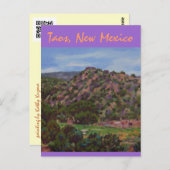 'Pferdekanyon' Postkarte (Vorne/Hinten)