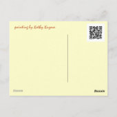 'Pferdekanyon' Postkarte (Rückseite)