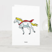 Pferdekap Karte (Rückseite)