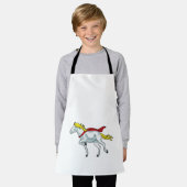 Pferdekap Schürze (Getragen)