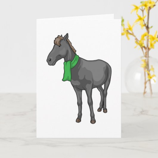 Pferdekarf Karte (Gelbe Blume)