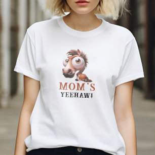 Pferdekarikaturen 1. Geburtstag Party T-Shirt