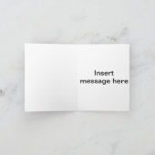 Pferdekarte Karte (Innenseite)