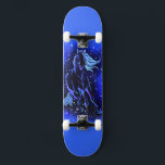 Pferdekartentafel läuft in blauer Sternennacht Skateboard<br><div class="desc">Skateboards mit Neon Blue Horns, die bei Mondlicht laufen Starry Night Magic Horses Zeichnend - Anpassbar - oder wählen / Ihren einzigartigen Text / Farbe hinzufügen - Machen Sie Ihr spezielles Skateboard Geschenk - Größe ändern und verschieben oder entfernen und hinzufügen Elemente / Bild mit Anpassungs-Tool ! Zeichn und Design...</div>