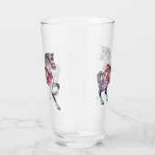 Pferdekarussell Glas-Schale Glas (Rechts)