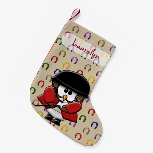 Pferdekauz Kleiner Weihnachtsstrumpf (Vorderansicht (hängend))