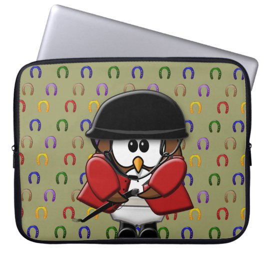 Pferdekauz Laptopschutzhülle (Vorderseite)