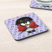 Pferdekauz Untersetzer (Linke Seite)