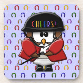 Pferdekauz Untersetzer (Vorderseite)