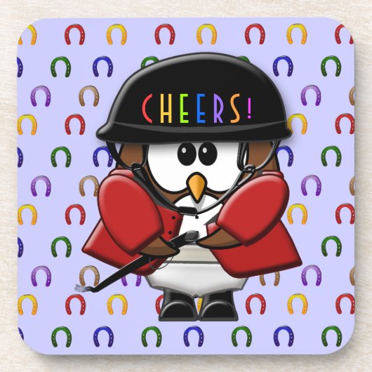 Pferdekauz Untersetzer (Vorderseite)