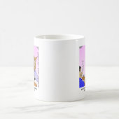 Pferdekellner Cartoon T-Shirts & Geschenke Kaffeetasse (Mittel)