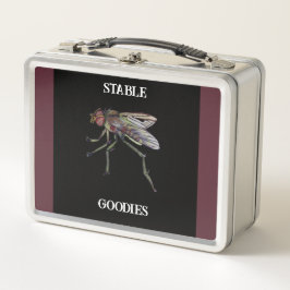 Pferdekiste Metall Brotdose