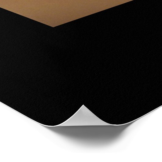 Pferdekizze Poster (Ecke)