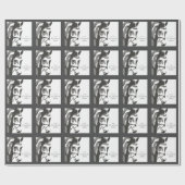 Pferdekizze, Snaffle Bit Gray Abschluss Class Geschenkpapier (Flach)