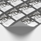 Pferdekizze, Snaffle Bit Gray Abschluss Class Geschenkpapier (Ecke)