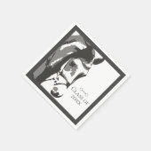 Pferdekizze, Snaffle Bit Gray Abschluss Class Serviette (Ecke)