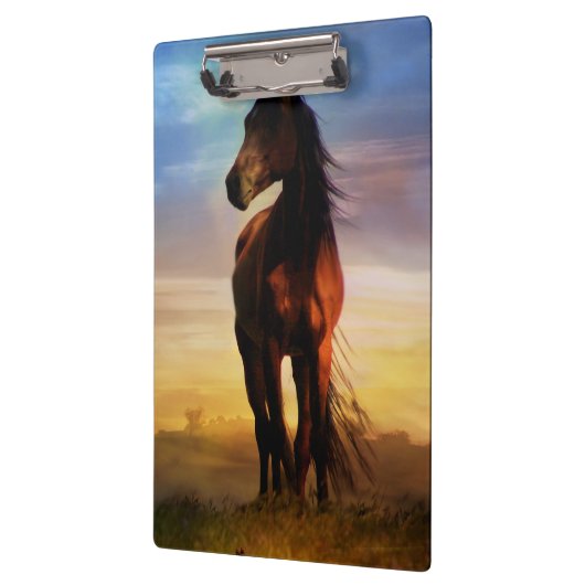 Pferdeklappe Klemmbrett (Links)