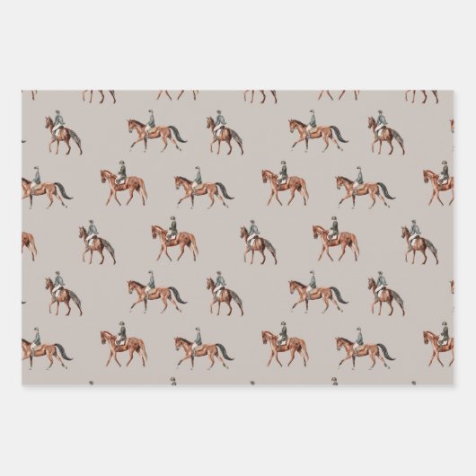 Pferdeklassiker Geschenkpapier Set (Vorderseite 3)