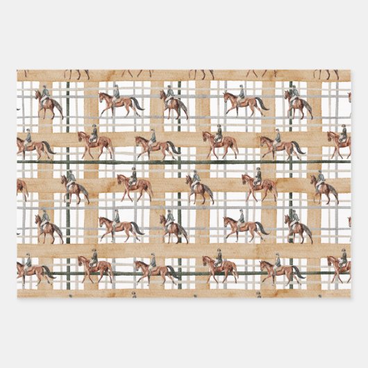 Pferdeklassiker Geschenkpapier Set (Vorderseite 3)