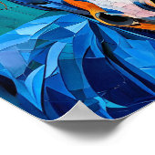 Pferdekleber Poster (Ecke)