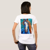 Pferdekleber T-Shirt (Schwarz voll)