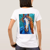 Pferdekleber T-Shirt (Rückseite)