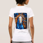 Pferdekleber T-Shirt (Rückseite)