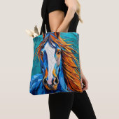 Pferdekleber Tasche (Von Nahem)