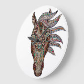 Pferdeklemme Große Wanduhr (Winkel)