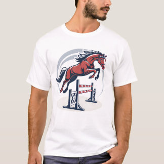Pferdeklemme ideal für Sportplakate T-Shirt