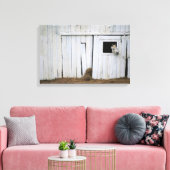 Pferdeklemme Kopf aus Barn Fenster Leinwanddruck (Insitu (Wohnzimmer))