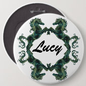 Pferdeknopf-Abzeichen Button (Vorne & Hinten)