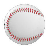 Pferdekopf auf Silber Baseball (Vorderseite Links)