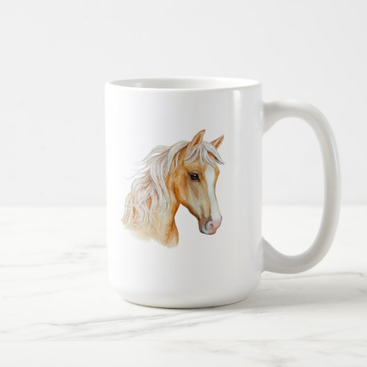 Pferdekopf Kaffeetasse (Rechts)