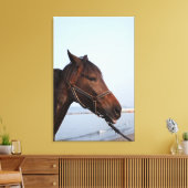Pferdekopf Leinwanddruck (Insitu (Wohnzimmer))