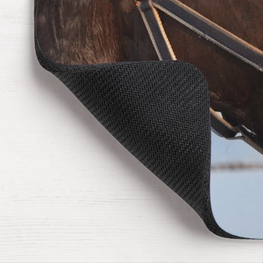 Pferdekopf Mousepad (Ecke)