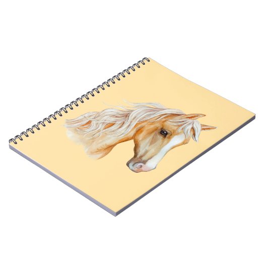 Pferdekopf Notizblock (Linke Seite)