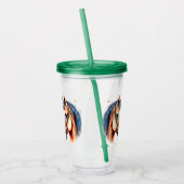 Pferdekopf personalisieren acryltrinkbecher (Links)