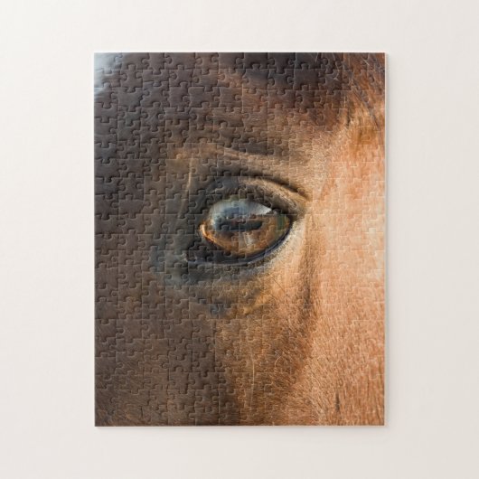 Pferdekopf Puzzle/Jigsaw Puzzle (Vertikal)