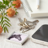 Pferdekopf-Schlüsselanhänger Schlüsselanhänger (Seite)